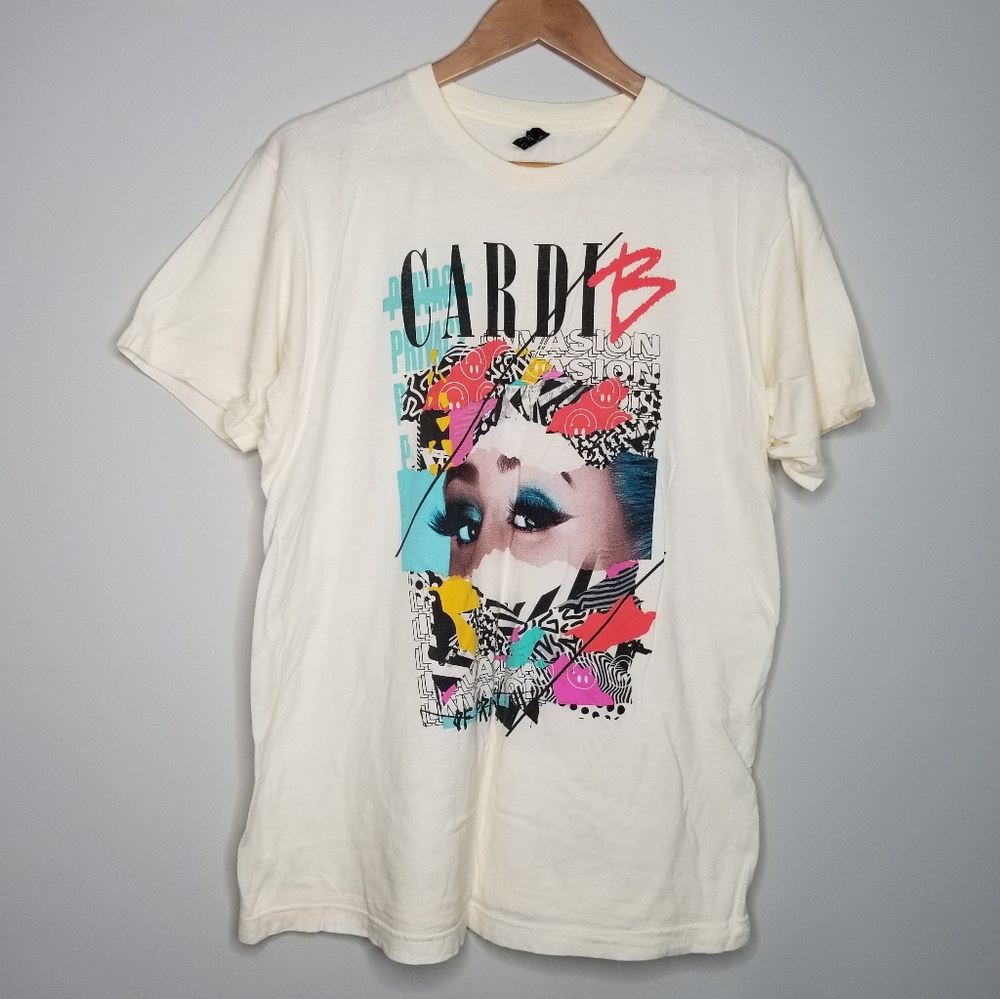 Cardi B Band Tee Abstract Graphic T Shirt